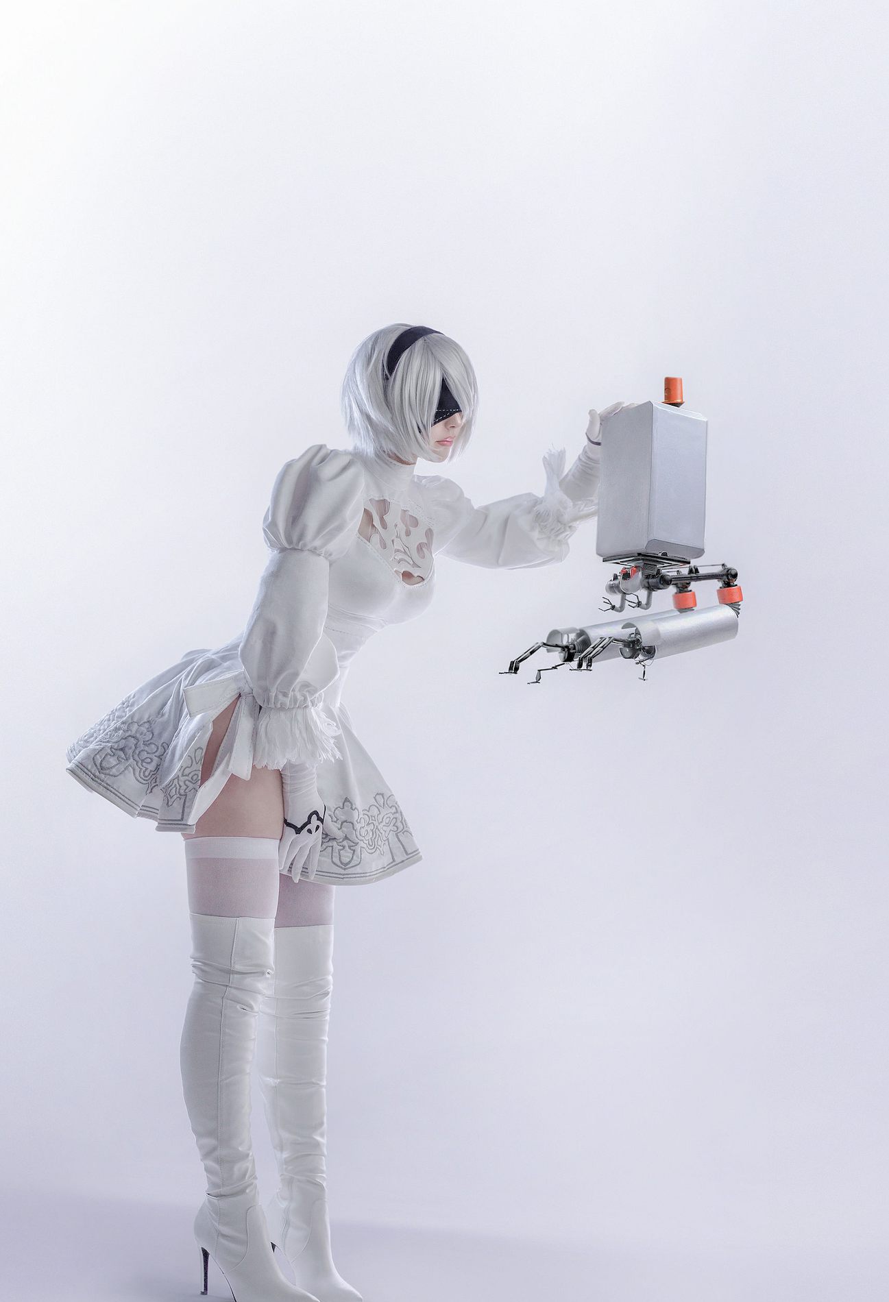 2B  Dress     SayaTheFox [  ]    White -  COS P.1 